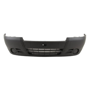 Fits Vauxhall Vivaro 2007-2014 Front Bumper Gray Textured W/O Fog Lamp Holes