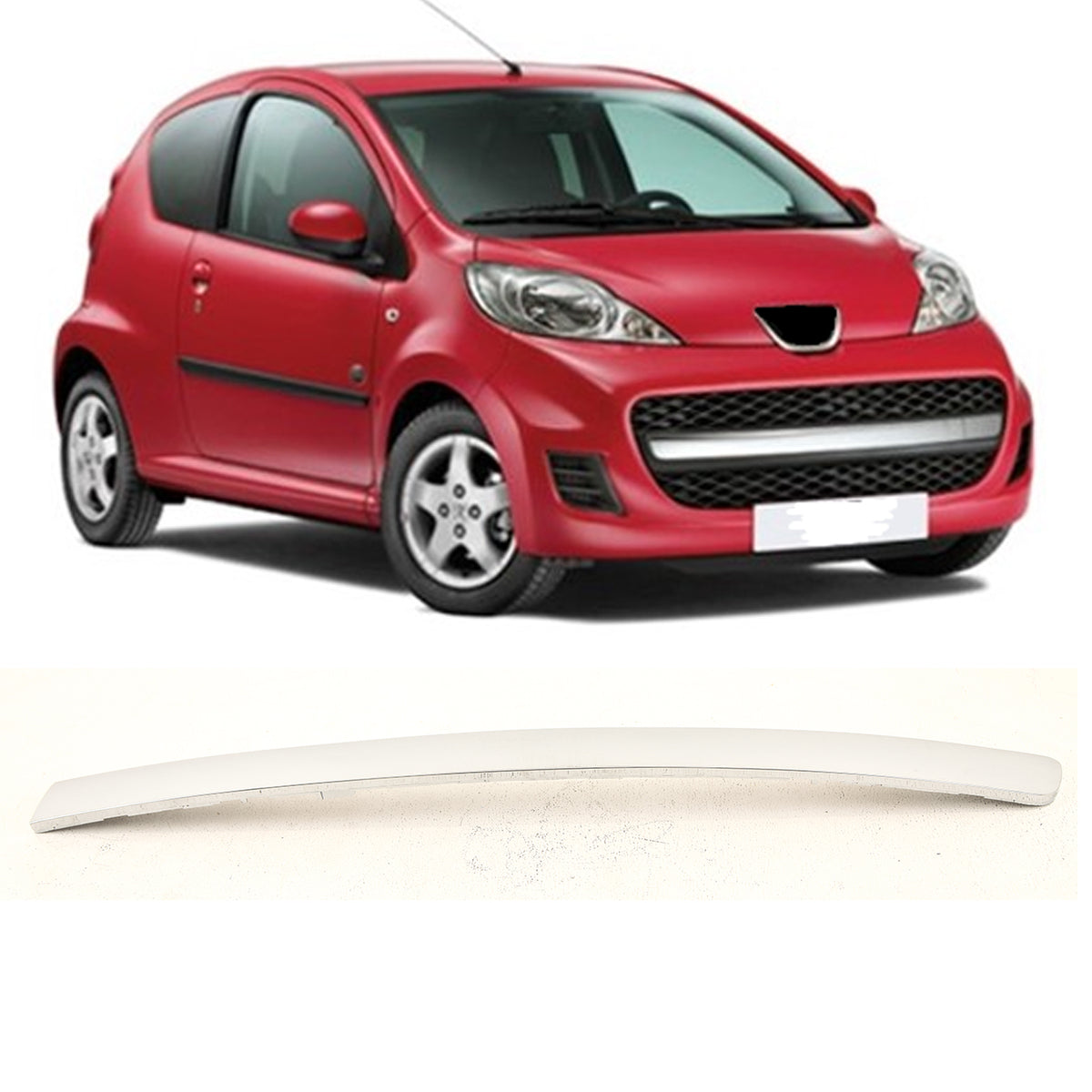 Voorrooster Auto Mistlamp Grille Vervanging Voor Peugeot Voorrooster Auto Mistlamp Grille Vervanging Voor Peugeot