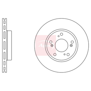 Apec Brake Disc DSK2432