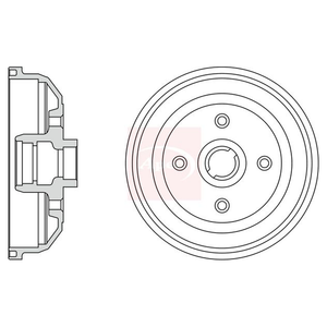 Apec Brake Drum DRM9112