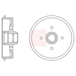 Apec Brake Drum DRM9120