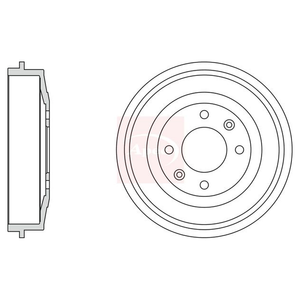 Apec Brake Drum DRM9504