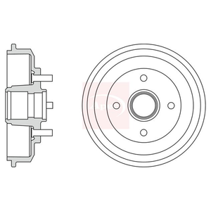 Apec Brake Drum DRM9906