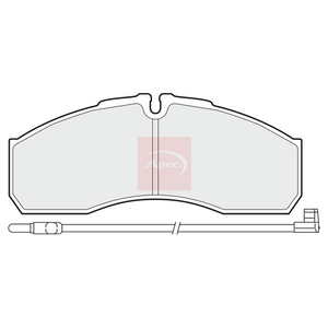 Apec Brake Pads Set PAD1495