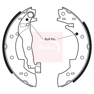 Apec Brake Shoes Set SHU370