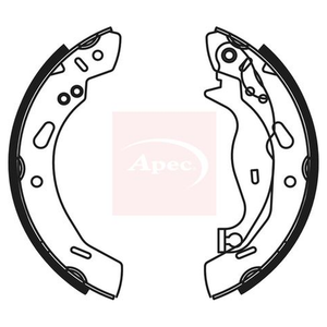 Apec Brake Shoes Set SHU799