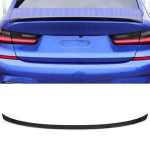 Fits BMW 3 Series G20 G80 M3 Rear Trunk Boot Lip Spoiler Gloss Black