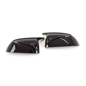 Fits BMW X3 X4 X5 X6 X7 G01 G02 G05 G06 G07 2018- Door Wing Mirror Cover Caps Gloss Black