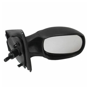 Fits Citroen C2 2003-2010 Door Wing Mirror Manual-Black Textured Cover Driver Side