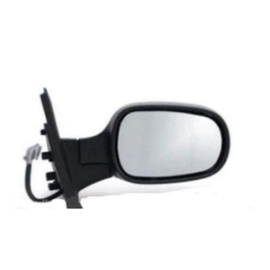 Fits Nissan Micra 2003-2010 Door Wing Mirror Electric Heated Primed-Gray Driver Side