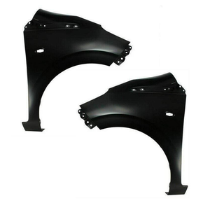 Fits Peugeot 108 2014- Front Wings Primed With Indicator Hole Passenger & Driver Side Pair