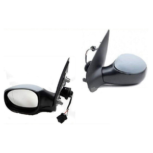 Fits Peugeot 206 1998-2003 Door Wing Mirror Heated Electric Primed Passenger Side