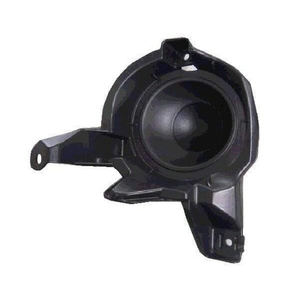 Fits Toyota Rav-4 2013-2016 Front Bumper Fog Lamp Cover W/O Fog Hole Mat-Black Passenger Side