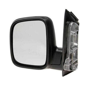 Fits VW Caddy 2004-2015 Door Wing Mirror Electric Heated Black Passenger Side