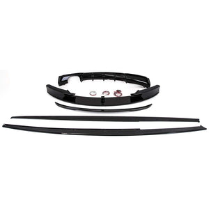 Fits BMW 3 F30 Body Kit Splitter Rear Diffuser Spoiler Side Skirt Gloss