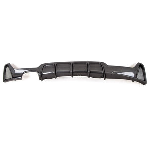 Fits BMW 4 Series F32 F33 F36 Rear Diffuser Twin Exhaust Carbon Look