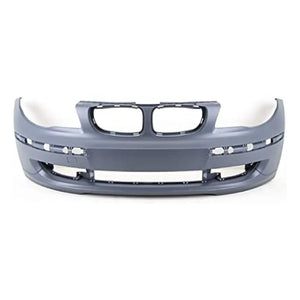 Fits BMW 1 Series E87 E81 2007-2011 Front Bumper Primed No Washer Holes
