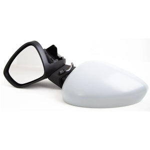 Fits Citroen C3 2010-2016 Door Wing Mirror Electric Primed W/Ind Passenger Side