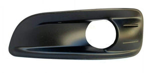 Fits Citroen C4 2011-2018,Ds4 2011-2015 Front Bumper Fog Grille With Fog Lamp Hole Mat Dark Grey Left