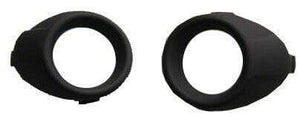 Fits Ford Fiesta Mk7 2008-2012 Front Bumper Fog Grille Bezel Surround Pair Left & Right Black