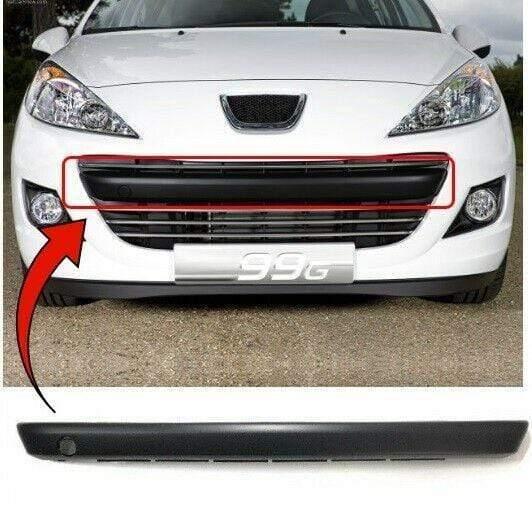 Front spoiler Vario-X compatible with Peugeot 207 with Abbes bumper (PU