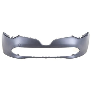 Fits Renault Clio 2013-2016 Front Bumper Primed No Pdc Or Washer Holes