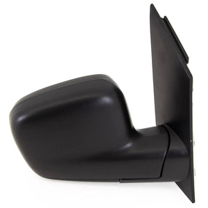 Fits VW Caddy 2004- Door Wing Mirror Manual Black Driver Side