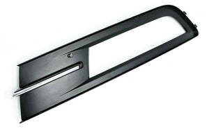 Fits VW Passat 2015- Front Bumper Fog Grille Black With Fog Hole Chrome Moulding Passenger Side