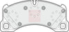 Apec Brake Pads Set PAD1670 thumbnail