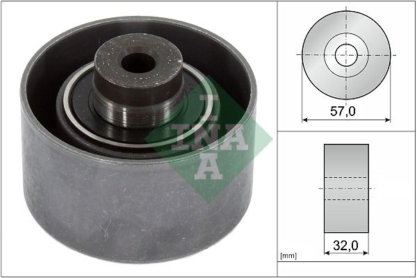 INA Timing Belt Deflection Guide Pulley 532014210 - image 2