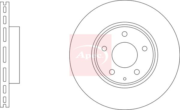 Apec Brake Disc DSK3365 - image 2