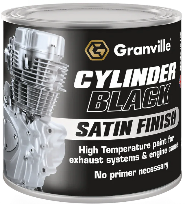 Granville Paint Cylinder Black 250Ml 0060A - image 2