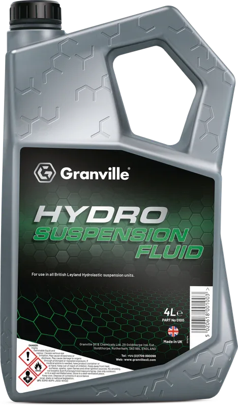 Granville Oil Hydro Suspension Fluid 4L 0100 - image 2