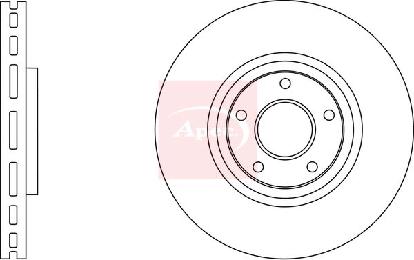 Apec Brake Disc DSK2880 - image 2