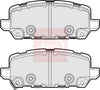 Apec Brake Pads Set PAD2225 thumbnail