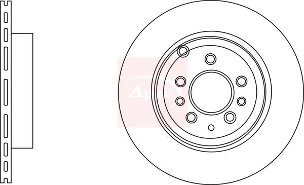 Apec Brake Disc DSK2757 - image 2