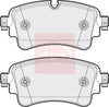 Apec Brake Pads Set PAD2095 thumbnail