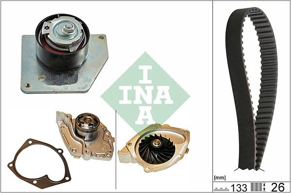 INA Timing Belt Kit & Water Pump 530057930 - image 2