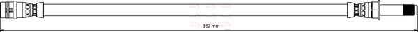 Apec Brake Hose HOS4199 - image 2