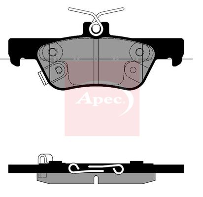Apec Brake Pads Set PAD2401 - image 2