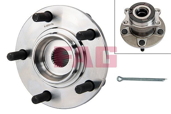 FAG Wheel Bearing Kit 713619950 - image 2