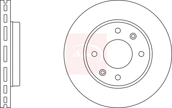 Apec Brake Disc DSK2379 - image 2