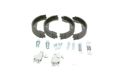 Parking Brake Shoes Full Set Of 4 Bosch 0204113805 - tradevehicleparts.co.uk