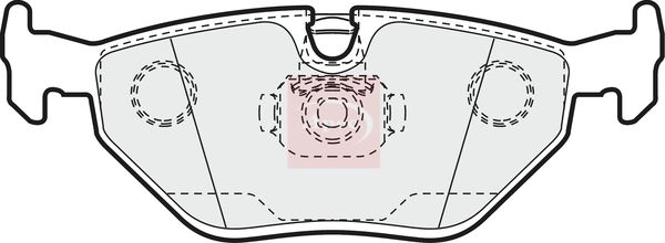 Apec Brake Pads Set PAD942 - image 2