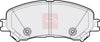 Apec Brake Pads Set PAD2144 thumbnail