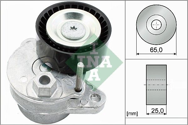 INA Drive Belt Tensioner Pulley 534054010 - image 2