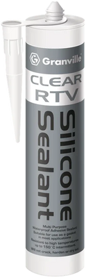 Granville RTV Silicone Cartridge Clear 310Ml 0235 - tradevehicleparts.co.uk