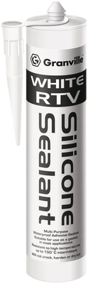 Granville RTV Silicone Cartridge White 310Ml 0240A - tradevehicleparts.co.uk