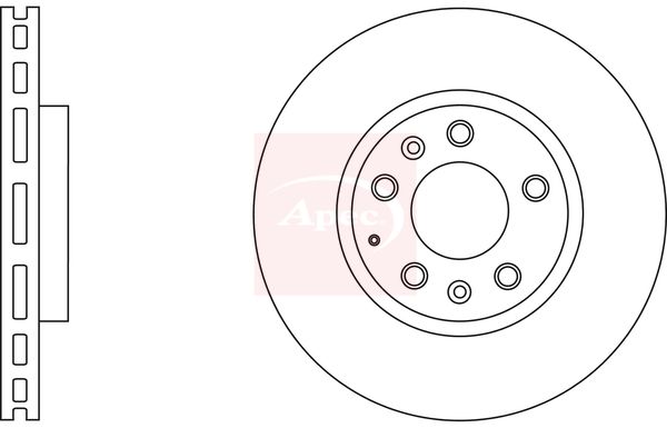 Apec Brake Disc DSK2644 - image 2