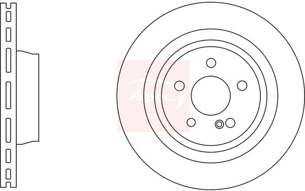Apec Brake Disc DSK3274 - image 2